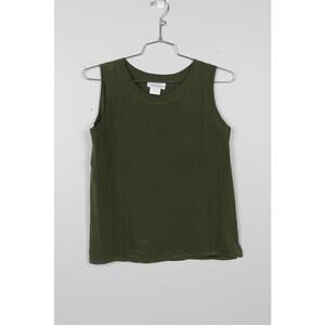 00's Pursuits Olive Tank Top